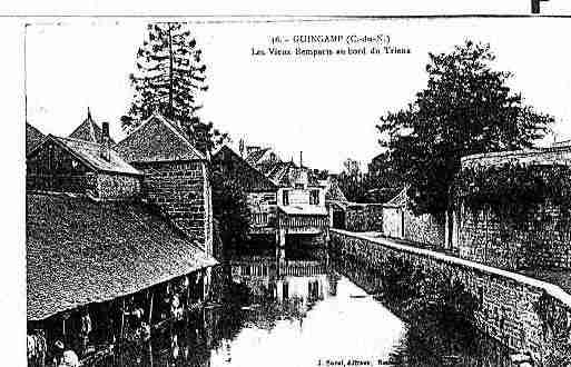 Ville de GUINGAMP Carte postale ancienne